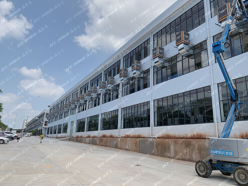 佛山廠房降溫工程公司瑞泰風，安裝迅速服務(wù)還好