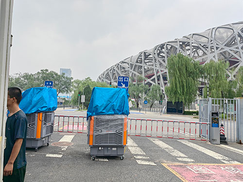 酷暑退散！景區(qū)移動冷風(fēng)機(jī)為您撐起‘清涼保護(hù)傘’