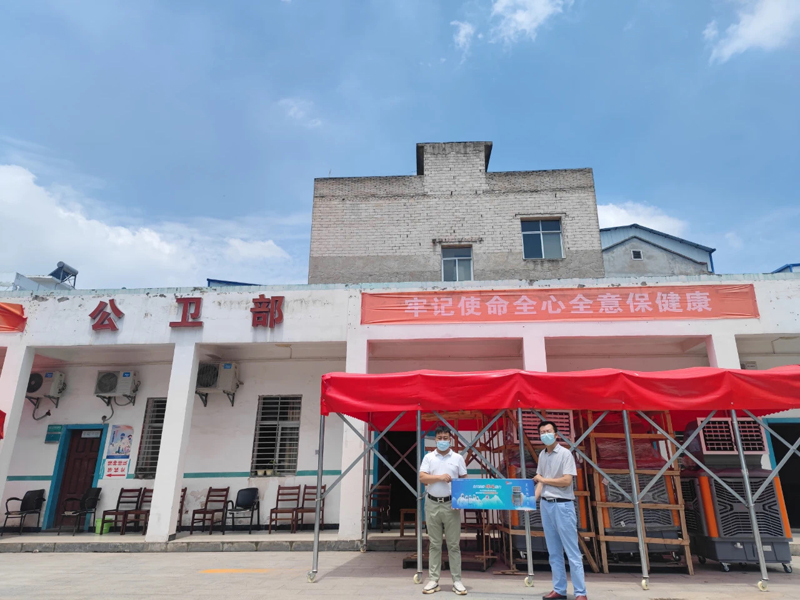 全民抗疫，瑞風助力 瑞泰風關愛在行動-湖北麻城市檢測點