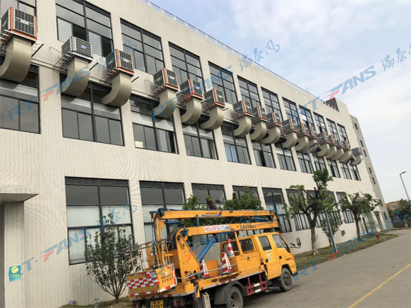 瑞泰風中山車間通風設(shè)備廠家案例圖